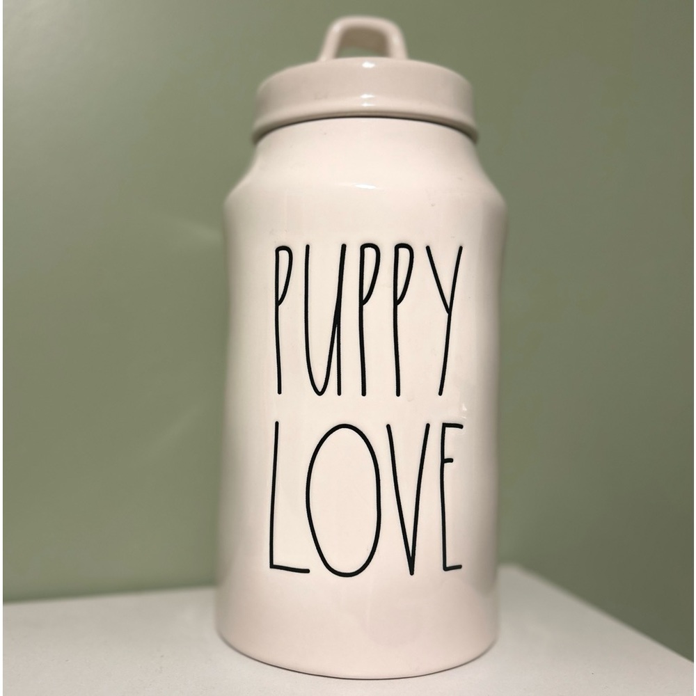 Rae Dunn Puppy Love Ceramic Canister 🐶